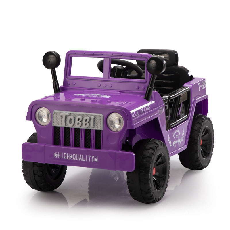 12V Electric Battery-Powered Ride-On Jeep Truck for Kids Ages 3-6 Magic Cars 12