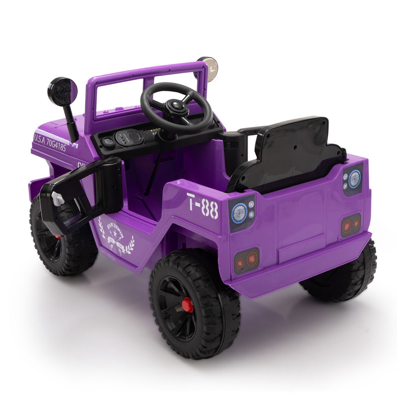 12V Electric Battery-Powered Ride-On Jeep Truck for Kids Ages 3-6 Magic Cars 13