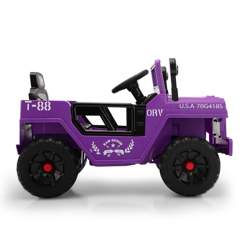 12V Electric Battery-Powered Ride-On Jeep Truck for Kids Ages 3-6 Magic Cars 2