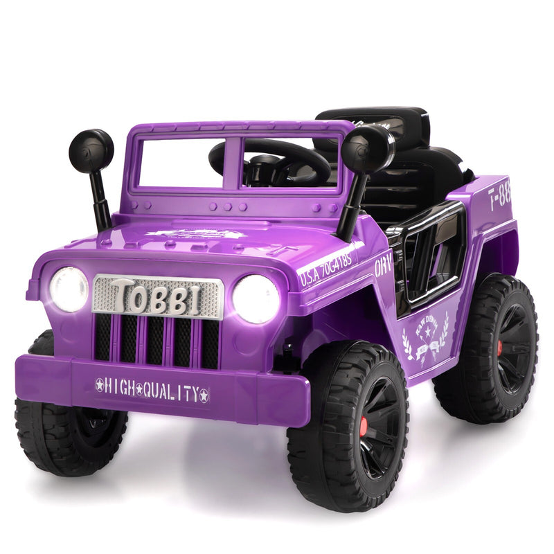 12V Electric Battery-Powered Ride-On Jeep Truck for Kids Ages 3-6 Magic Cars Variant 0
