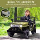 12V Battery-Powered Kids Off-Road Ride-On Truck with 4 Wheels Magic Cars 1