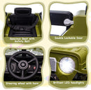 12V Battery-Powered Kids Off-Road Ride-On Truck with 4 Wheels Magic Cars 3