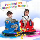 12V Ride-On Bumper Car with 360° Spinning, Remote Control, Dual Motors, and LED Lights Magic Cars 12