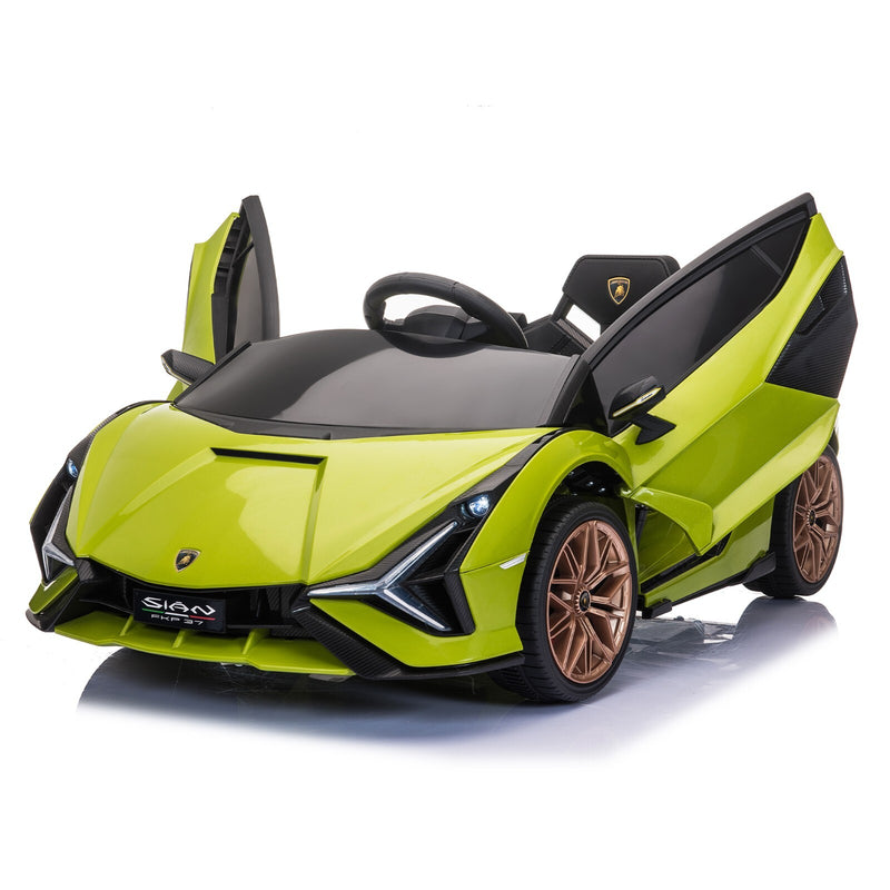 12V Kids Electric Ride-On Car Licensed Lamborghini Sian with Remote Control and MP3 Player Magic Cars 0