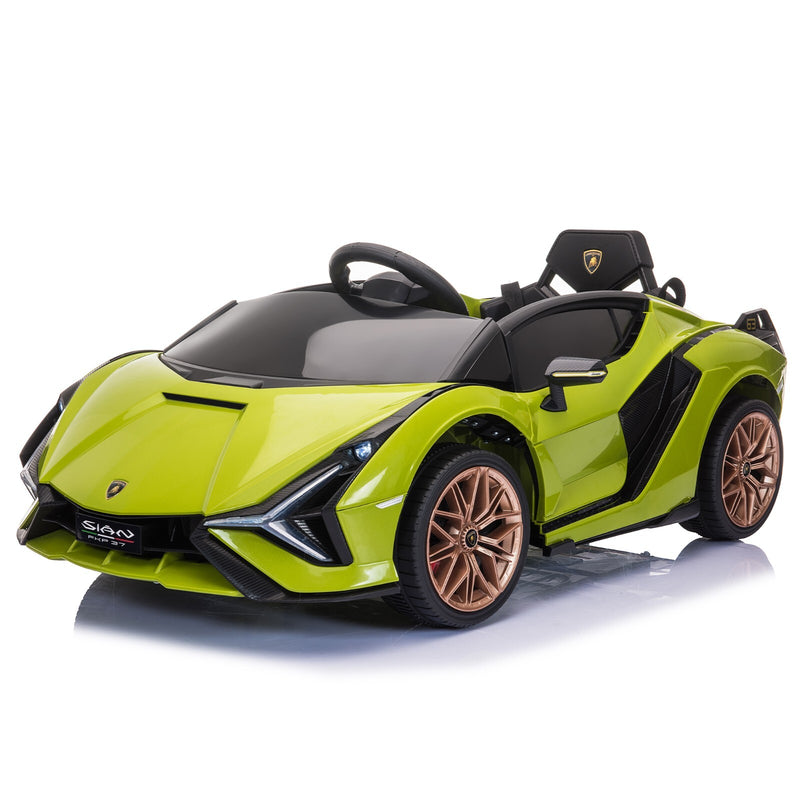 12V Kids Electric Ride-On Car Licensed Lamborghini Sian with Remote Control and MP3 Player Magic Cars 1