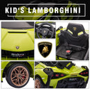 12V Kids Electric Ride-On Car Licensed Lamborghini Sian with Remote Control and MP3 Player Magic Cars 6