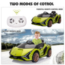 12V Kids Electric Ride-On Car Licensed Lamborghini Sian with Remote Control and MP3 Player Magic Cars 8