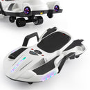 18V Battery-Powered Ride-On Drift Kart with LED Lights and Music Magic Cars 15