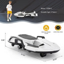 18V Battery-Powered Ride-On Drift Kart with LED Lights and Music Magic Cars 4