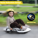 18V Battery-Powered Ride-On Drift Kart with LED Lights and Music Magic Cars 8