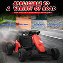 24V Kids Electric Drifting Go-Kart with Dual 85W Motors, 8mph Max Speed, and Built-in Music Magic Cars 12