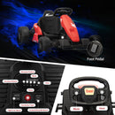 24V Kids Electric Drifting Go-Kart with Dual 85W Motors, 8mph Max Speed, and Built-in Music Magic Cars 7