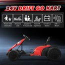 24V Electric Ride-On Go-Kart Toy Vehicle for Kids Ages 4-16 Magic Cars 5