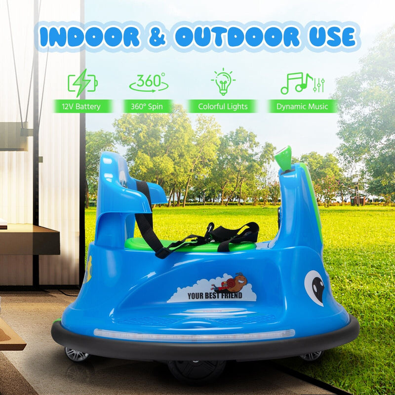 360° Spinning Electric Ride-On Bumper Car with Remote Control Magic Cars 15