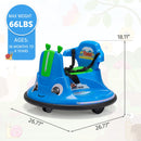 360° Spinning Electric Ride-On Bumper Car with Remote Control Magic Cars 3