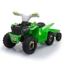 6V Electric Ride-On Quad Bike with Trailer for Toddlers Ages 3-6 Magic Cars 13