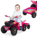6V Electric Ride-On Quad Bike with Trailer for Toddlers Ages 3-6 Magic Cars 1