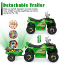 6V Electric Ride-On Quad Bike with Trailer for Toddlers Ages 3-6 Magic Cars 20