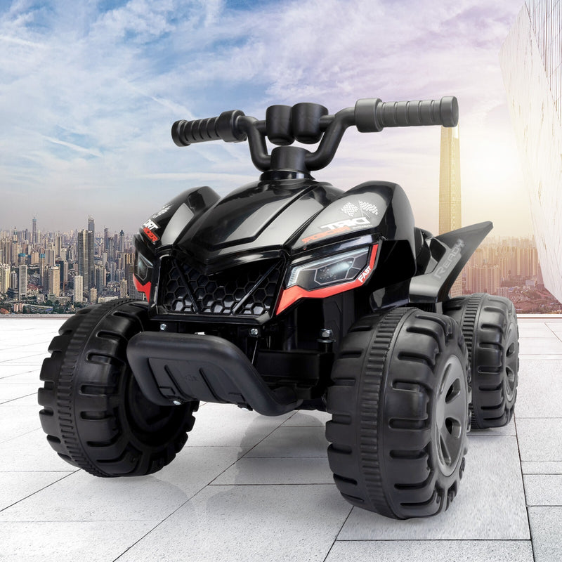 6V Battery-Powered Kids Electric Ride-On ATV Quad Car with Music and LED Lights Magic Cars 2
