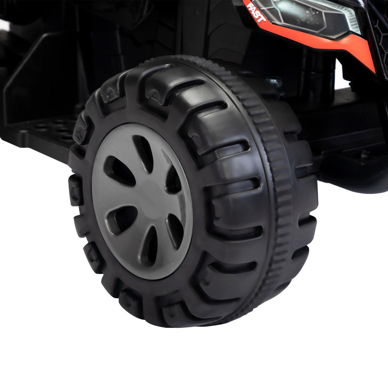 6V Battery-Powered Kids Electric Ride-On ATV Quad Car with Music and LED Lights Magic Cars 6