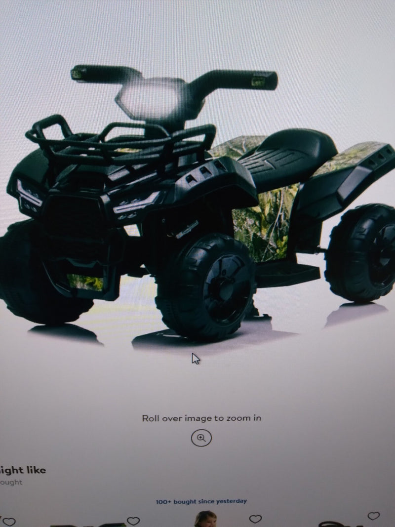 6V Kids Ride-On ATV Quad with Safe and Durable Design Magic Cars Variant 0