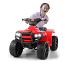 6V Electric Kids Ride-On ATV Quad 4-Wheeler Toy Car with LED Lights Magic Cars 0