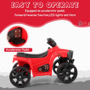 6V Electric Kids Ride-On ATV Quad 4-Wheeler Toy Car with LED Lights Magic Cars 6