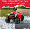 6V Electric Kids Ride-On ATV Quad 4-Wheeler Toy Car with LED Lights Magic Cars 9