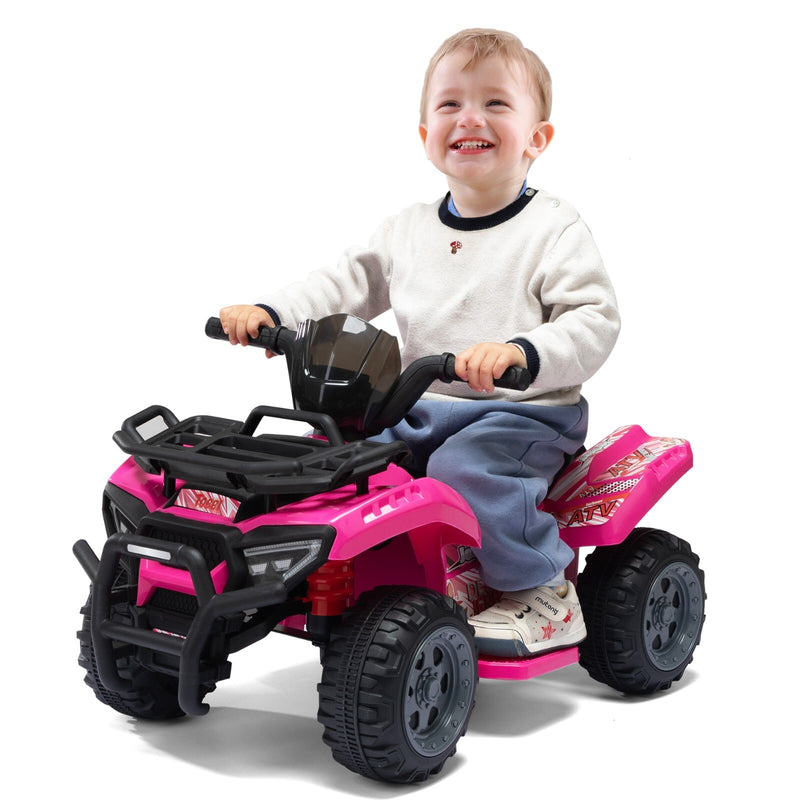 6V Electric Kids Ride-On ATV Quad 4-Wheeler Toy Car with Music Magic Cars 1