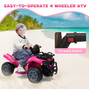 6V Electric Kids ATV Quad 4-Wheeler Ride-On Toy Car with Music Magic Cars 4
