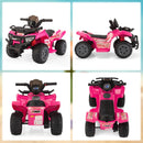 6V Electric Kids ATV Quad 4-Wheeler Ride-On Toy Car with Music Magic Cars 7