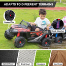 Electric 4-Wheel Battery-Powered Car Toy for Kids Ages 3-6 - Red Magic Cars 2