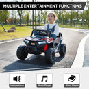 Electric 4-Wheel Battery-Powered Car Toy for Kids Ages 3-6 - Red Magic Cars 3