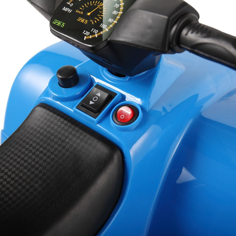 Electric Kids 4-Wheeler ATV Ride-On Toy with LED Speed Indicator Magic Cars 4