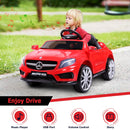 Kids Licensed Mercedes Benz Ride-On Car with 2.4G Remote Control - Red Magic Cars 3