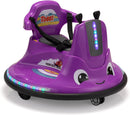12V Purple Snail Bumper Ride-On Car with Remote Control and DIY Stickers Magic Cars Variant 4