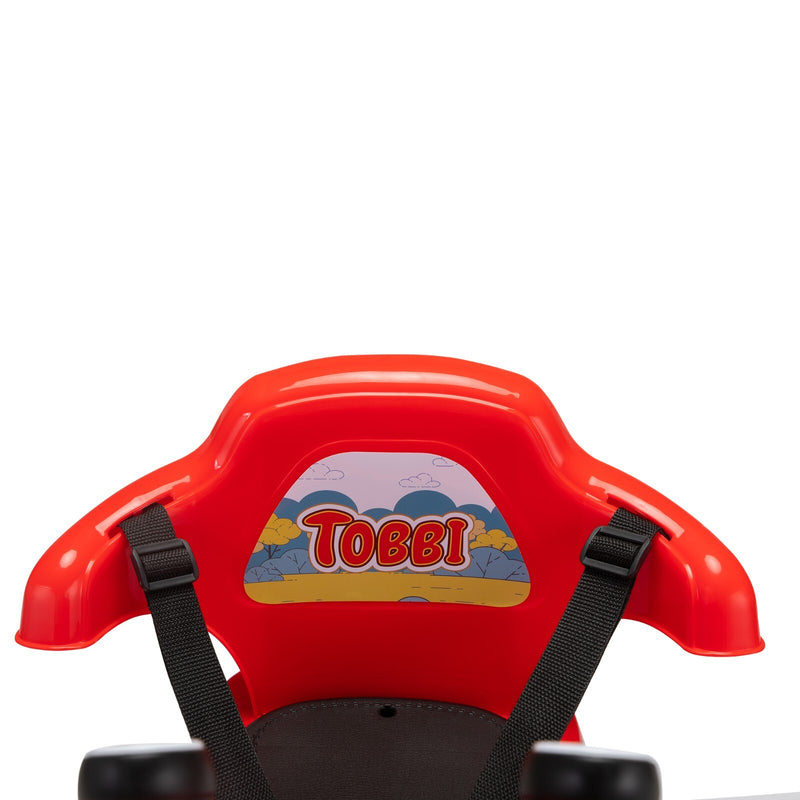 360° Spinning Ride-On Bumper Car for Kids with Remote Control and LED Lights, Red Magic Cars 8
