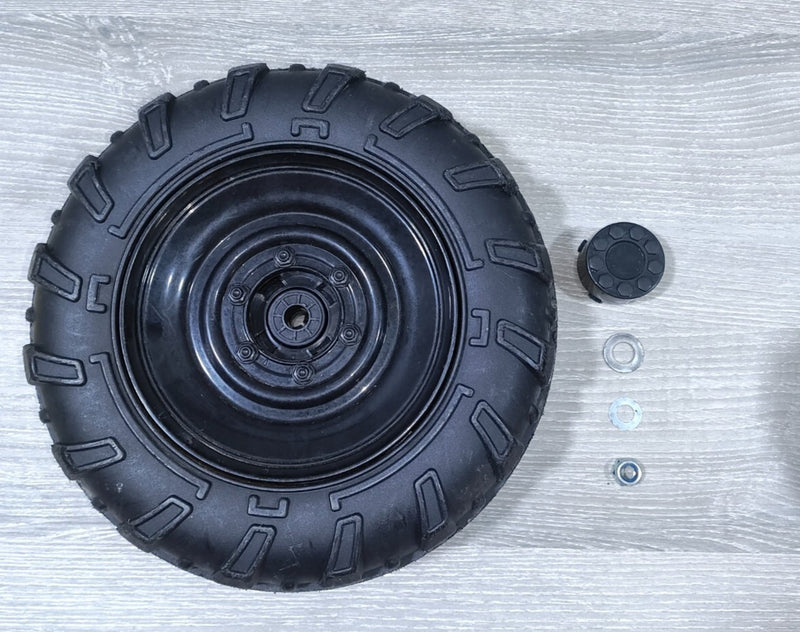Ride-On Tractor Replacement Wheel with Washers, Pieces, and Cap Magic Cars Variant 0
