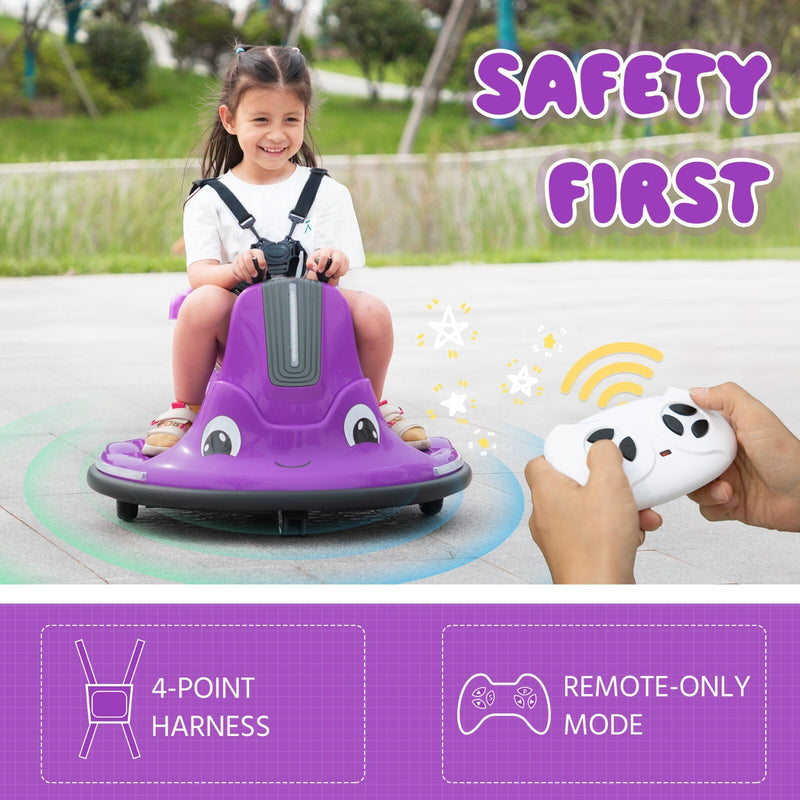 12V Electric Snail Bumper Ride-On Toy Car Battery Powered for Kids Magic Cars 10