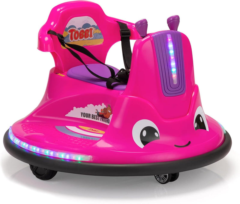 12V Electric Snail-Shaped Ride-On Car for Toddlers and Babies with Bumper Protection Magic Cars Variant 0