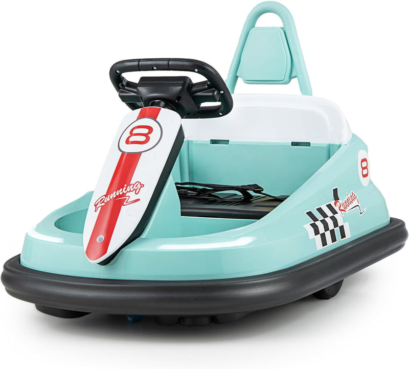 Battery-Powered Toddler Ride-On Bumper Car with Steering Wheel and Bumping Feature Magic Cars Variant 0