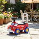 Fire Truck Ride-On Toy for Toddlers with Steering Wheel, Music, Storage, and Backrest Magic Cars Variant 0