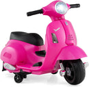 Licensed Vespa Toddler Ride-On Motorcycle with Training Wheels Magic Cars 10