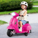 Licensed Vespa Toddler Ride-On Motorcycle with Training Wheels Magic Cars 1