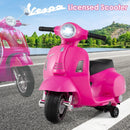 Licensed Vespa Toddler Ride-On Motorcycle with Training Wheels Magic Cars 2