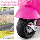 Licensed Vespa Toddler Ride-On Motorcycle with Training Wheels Magic Cars 6