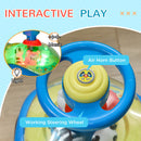 Toddler Push Ride-On Foot-to-Floor Sliding Car for Kids Blue Magic Cars 5