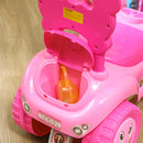 Toddler Push Ride-On Foot-to-Floor Sliding Car for Kids Pink Magic Cars 9