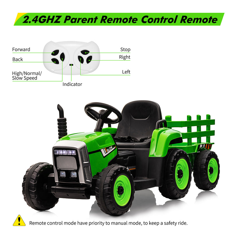 Electric Remote Control Ride-On Car for Toddlers Ages 3-6 Battery Powered Magic Cars 6