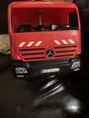 Mercedes Dump Truck Ride-On Toy for Toddlers with Sturdy Wheels Magic Cars 10